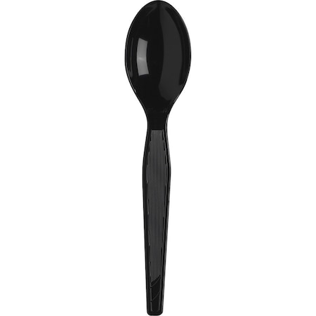 Dixie Teaspoon, Black, Duty, Heavy 1000PK DXETH517